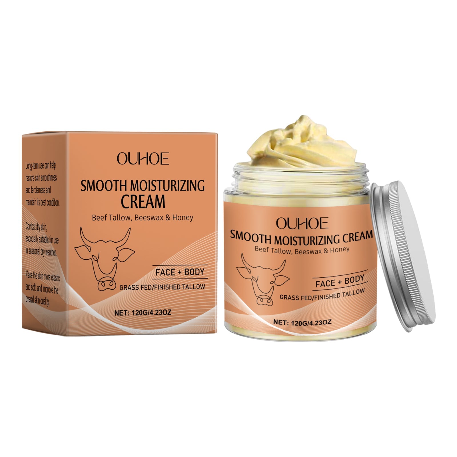 Body Skin Smoothing Moisturizer, Moisturizing Hydrating Elastic Soft Body Care Firming Cream