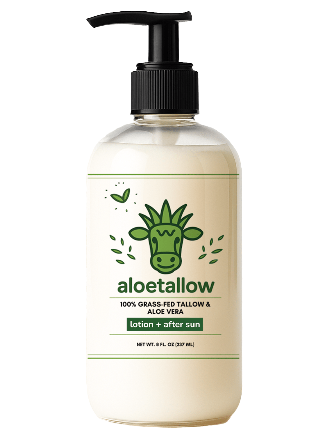 Tallow + Aloe Face & Body Lotion | 8 Clean Ingredients