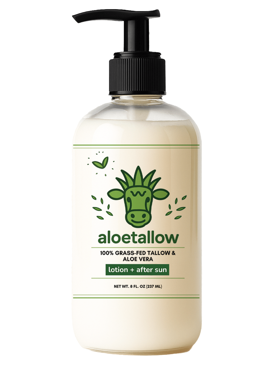 Tallow + Aloe Face & Body Lotion | 8 Clean Ingredients
