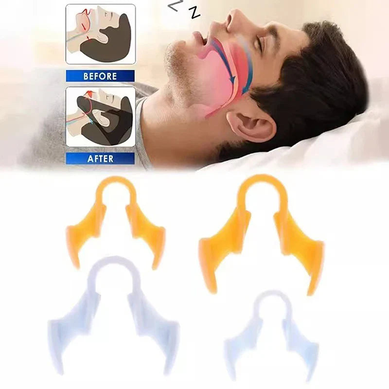 Silicone Anti Snoring Nasal Dilator | Comfortable Sleep Aid Nose Clip