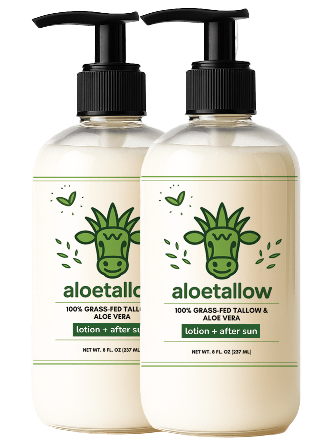 Tallow + Aloe Face & Body Lotion | 8 Clean Ingredients